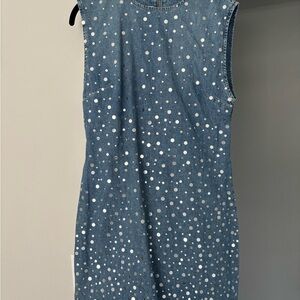 Zara Blue Denim dress